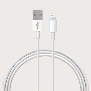 SOLD New Apple White PVC iPhone iPad iMac 1M Lightning Data Cable
